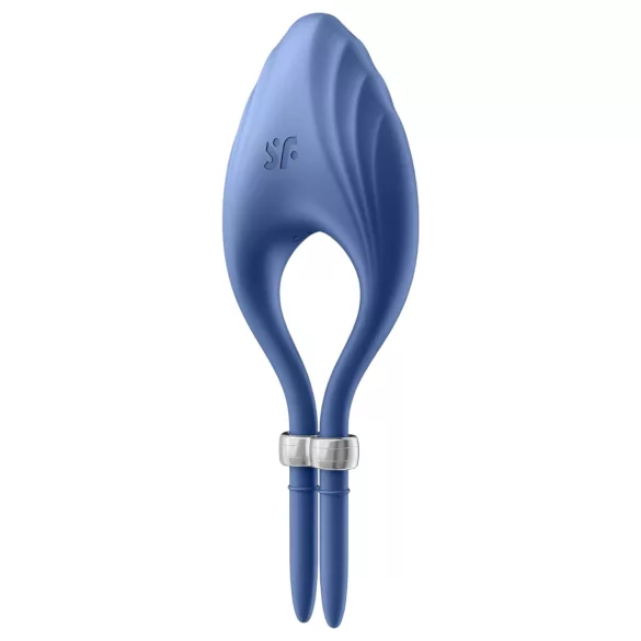 Satisfyer Duelist - anneau pénien vibrant rechargeable (bleu)