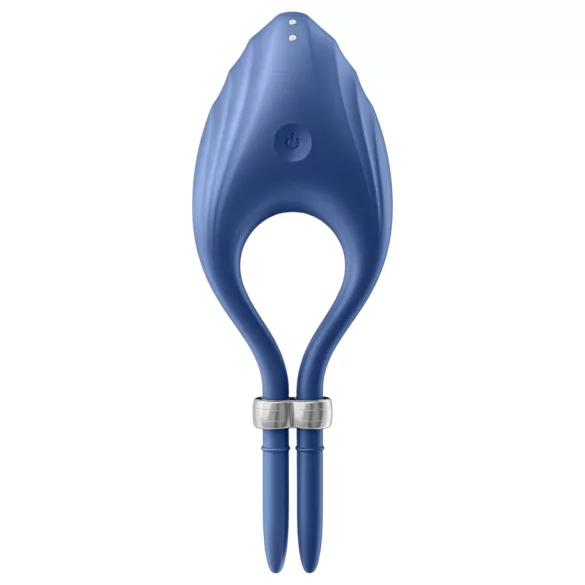 Satisfyer Duelist - anneau pénien vibrant rechargeable (bleu)