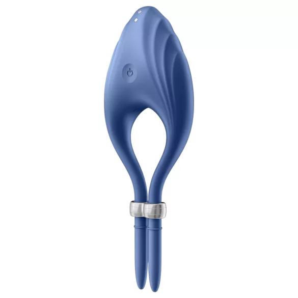 Satisfyer Duelist - anneau pénien vibrant rechargeable (bleu)