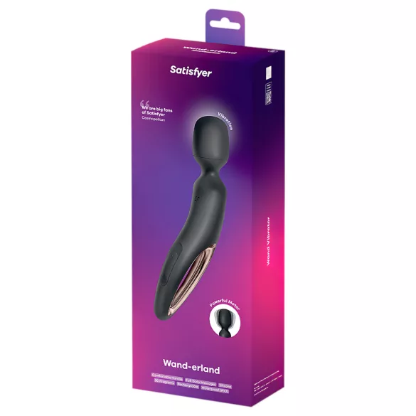 Satisfyer Wand-erland - vibromasseur de massage (noir)