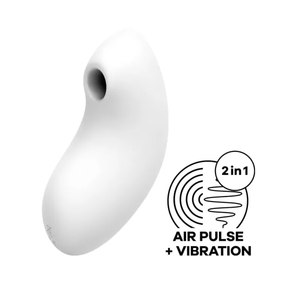 Satisfyer - stimulateur clitoridien à ondes d’air - blanc
