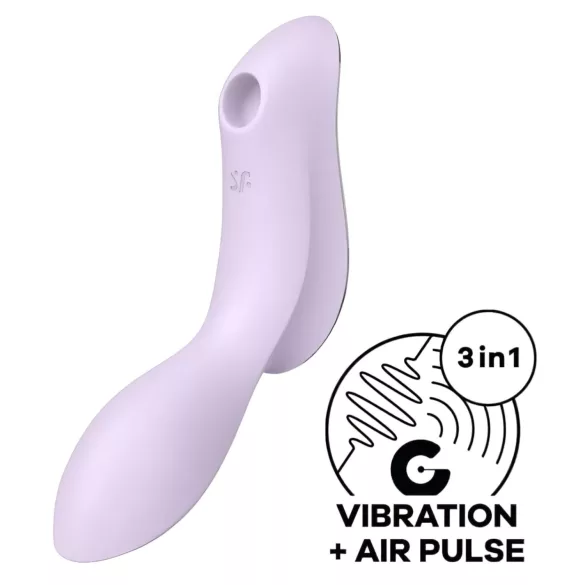 Satisfyer Curvy Trinity 2 - stimulateur clitoridien et vibromasseur 2en1