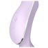 Satisfyer Curvy Trinity 2 - Vibromasseur 2en1 à ondes d'air (violet)