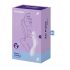 Satisfyer Curvy Trinity 2 - Vibromasseur 2en1 à ondes d'air (violet)