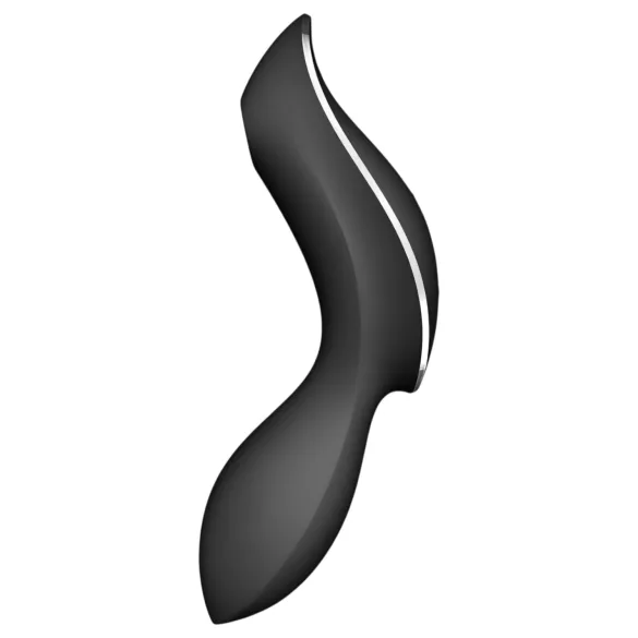 Satisfyer Curvy Trinity 2 - stimulateur succion et vibration 2en1 - noir