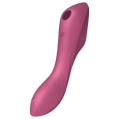   Satisfyer Curvy Trinity 3 - Vibration onduleuse 2-en-1 (rouge)