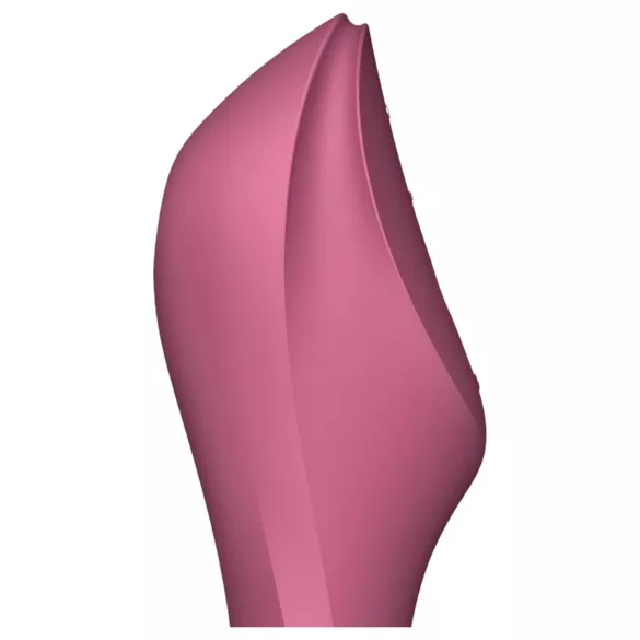 Satisfyer Curvy Trinity 3 - stimulateur clitoridien et vaginal 2en1 - rouge