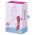 Satisfyer Curvy Trinity 3 - Vibration onduleuse 2-en-1 (rouge)