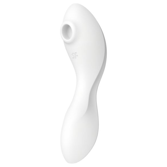 Satisfyer Curvy Trinity 5+ - vibromasseur intelligent 2en1 (blanc)