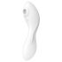 Satisfyer Curvy Trinity 5+ - vibromasseur intelligent 2en1 (blanc)