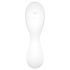 Satisfyer Curvy Trinity 5+ - vibromasseur intelligent 2en1 (blanc)