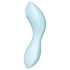 Satisfyer Curvy Trinity 5+ - vibromasseur intelligent 2-en-1 (bleu)
