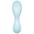 Satisfyer Curvy Trinity 5+ - vibromasseur intelligent 2-en-1 (bleu)