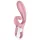 Satisfyer Hug Me - Vibromasseur à bras clitoridien contrôlé par application (rose)
