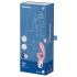 Satisfyer Hug Me - intelligent vibromasseur avec bras de stimulation (rose)