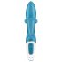Satisfyer Embrace Me - vibromasseur avec bras clitoridien (turquoise)