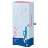 Satisfyer Embrace Me - vibromasseur avec bras clitoridien (turquoise)