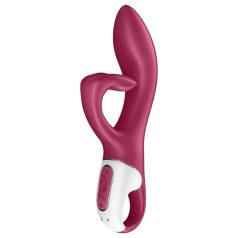   Satisfyer Embrace Me - vibromasseur rouge rechargeable avec bras clitoridien