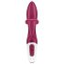 Satisfyer Embrace Me - vibromasseur rouge rechargeable avec bras clitoridien