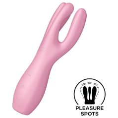 Satisfyer Threesome 3 - vibromasseur clitoridien (rose)