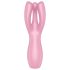 Satisfyer Threesome 3 - vibromasseur clitoridien (rose)