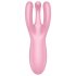 Satisfyer Threesome 4 - vibromasseur clitoridien intelligent (rose)