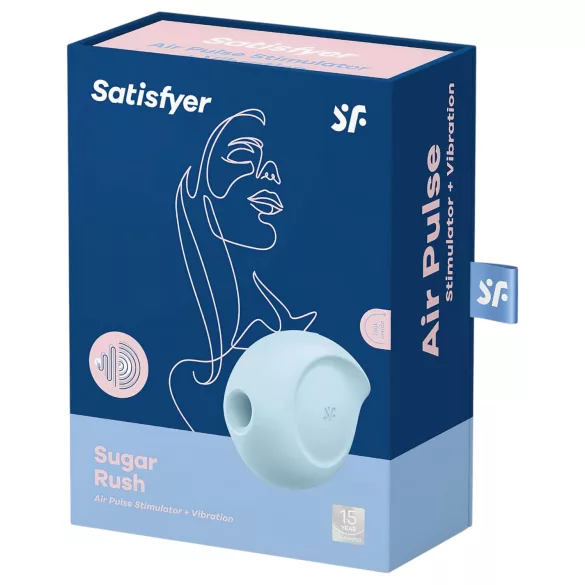 Satisfyer Sugar Rush - stimulateur clitoridien à ondes d’air - bleu