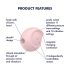 Satisfyer Sugar Rush - vibromasseur clitoridien pulsations (rose)