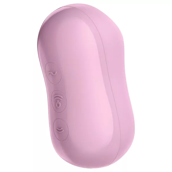 Satisfyer Cotton Candy - stimulateur clitoridien à ondes - rechargeable - violet