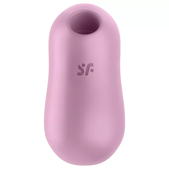 Satisfyer Cotton Candy - stimulateur clitoridien à ondes - rechargeable - violet