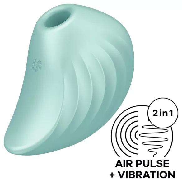 Satisfyer Pearl Diver - stimulateur clitoridien à ondes d'air - menthe