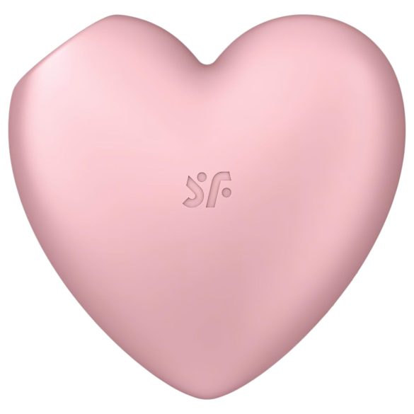 Satisfyer Cutie Heart - Stimulateur Clitoridien Rechargeable à Ondes d'Air (Rose)