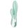 Satisfyer Air Pump Bunny 5 - vibromasseur intelligent (menthe)