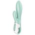 Satisfyer Air Pump Bunny 5 - vibromasseur intelligent (menthe)