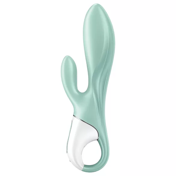 Satisfyer Air Pump Bunny 5 - Vibrateur gonflable contrôlé par application (menthe)