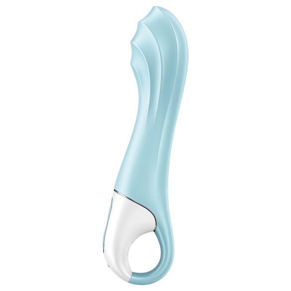 Satisfyer - Vibromasseur à air pulsé connecté - silicone bleu