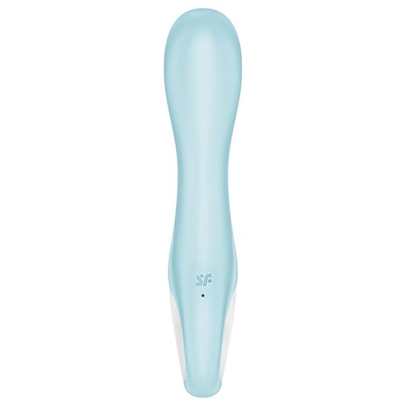 Satisfyer - Vibromasseur à air pulsé connecté - silicone bleu
