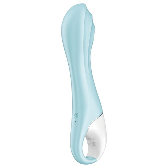 Satisfyer - Vibromasseur à air pulsé connecté - silicone bleu