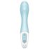 Satisfyer Air Pump Vibrator 5 - vibromasseur intelligent gonflable (bleu)