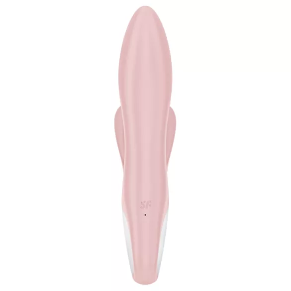 Satisfyer - Vibromasseur rabbit gonflable - silicone rose