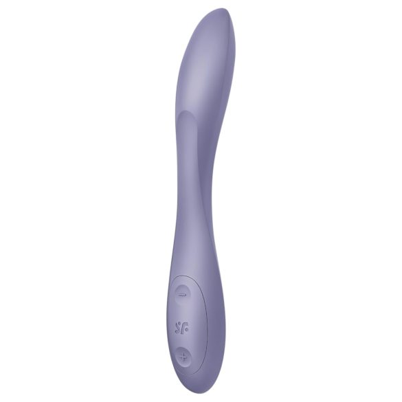 Satisfyer G-Spot Flex 2 - Vibromasseur rechargeable et étanche pour point G (violet)