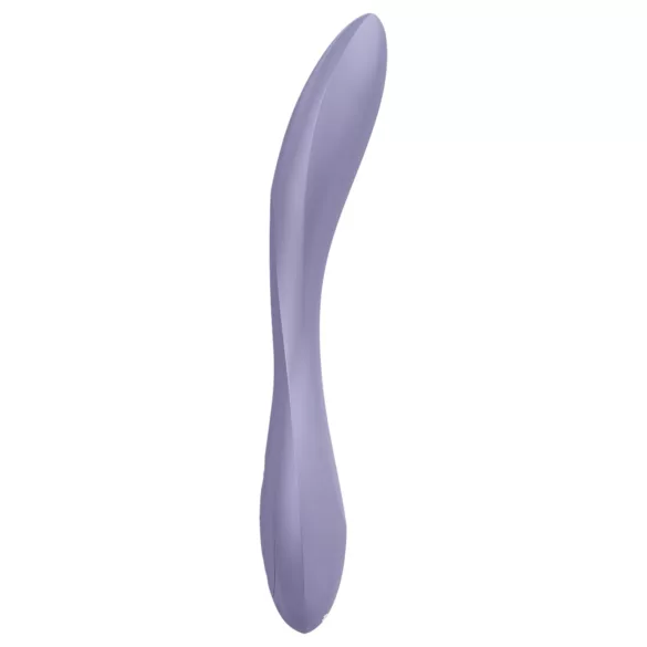 Satisfyer - Vibromasseur point G flexible rechargeable étanche - violet