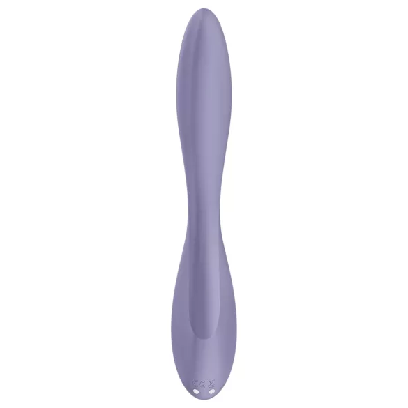 Satisfyer - Vibromasseur point G flexible rechargeable étanche - violet