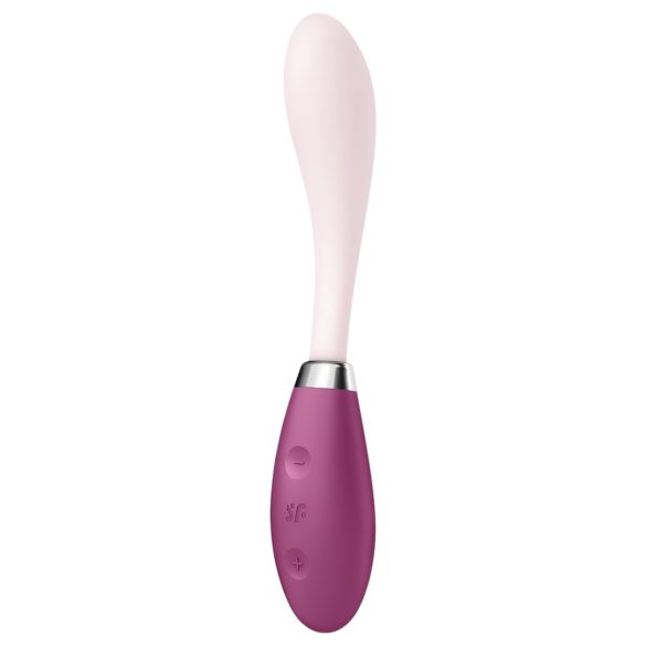 Satisfyer G-Spot Flex 3 - vibromasseur rechargeable point G (rose-rouge)