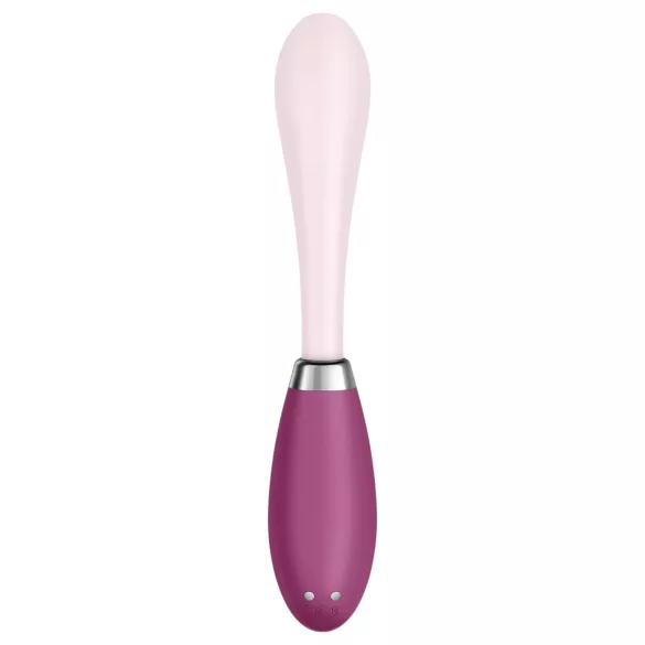 Satisfyer G-Spot Flex 3 - vibromasseur rechargeable point G (rose-rouge)