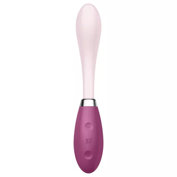 Satisfyer G-Spot Flex 3 - vibromasseur rechargeable point G (rose-rouge)