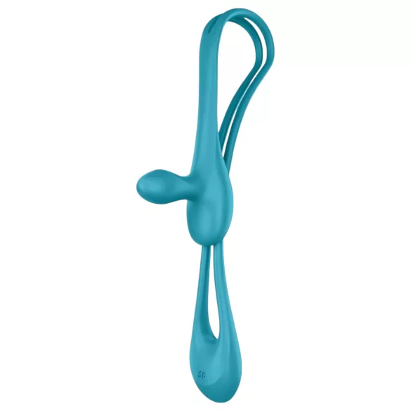 Satisfyer Plug & Play - vibromasseur anal rechargeable et cockring bleu