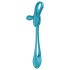 Satisfyer Plug & Play - vibro anal et cockring rechargeable (bleu)
