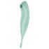 Satisfyer Twirling Pro - vibromasseur intelligent 2-en-1 pour clitoris (menthe)