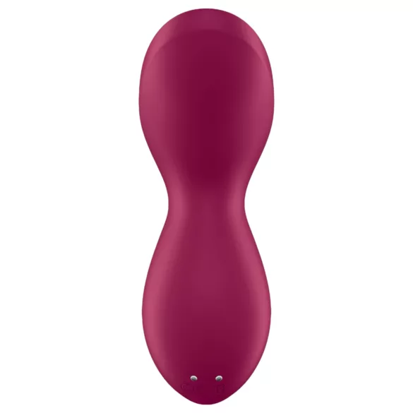 Satisfyer Exciterrr - vibromasseur clitoridien perles rotatives - rouge